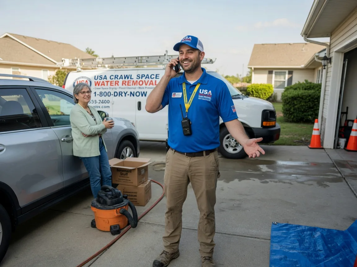 Crawl Space Water Removal Manquin, VA FAQs